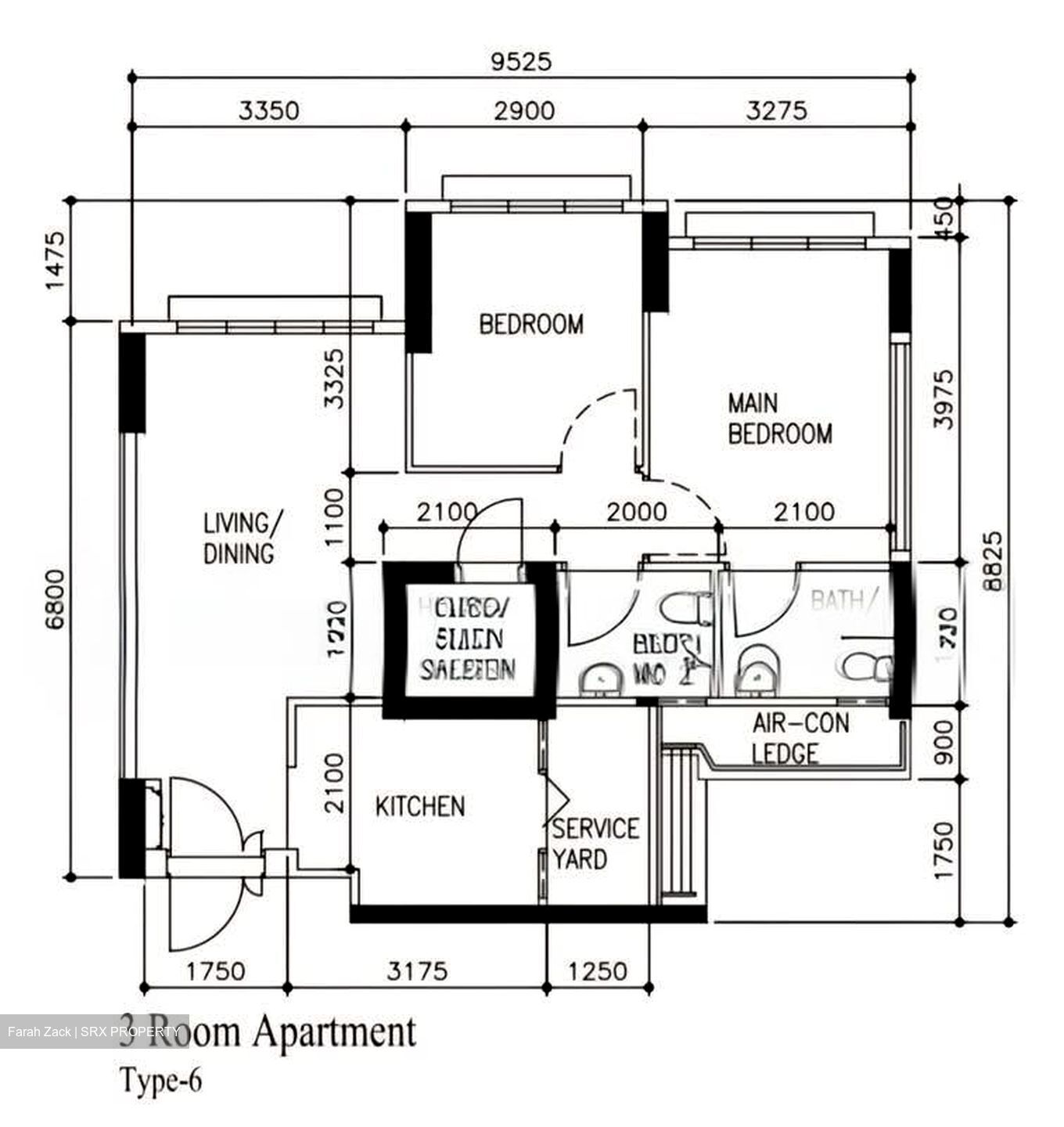 Blk 221A Matilda Edge (Punggol), HDB 3 Rooms #606372471